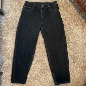Levi’s 560 Jeans - 36 x 30 - Lightly Faded Black Jeans